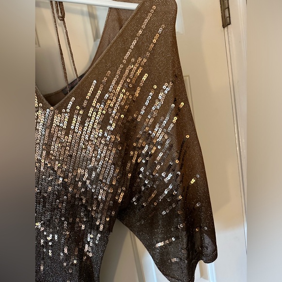 Heartloom Sequin Thin Sweater Dress - Picture 4 of 4